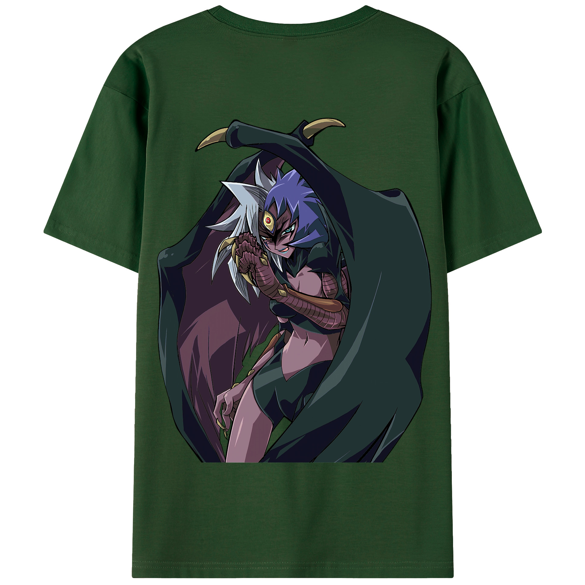 （画像用） 遊☆戯☆王 Yu-Gi-Oh! 綿100％半袖Tシャツ（背面プリント）